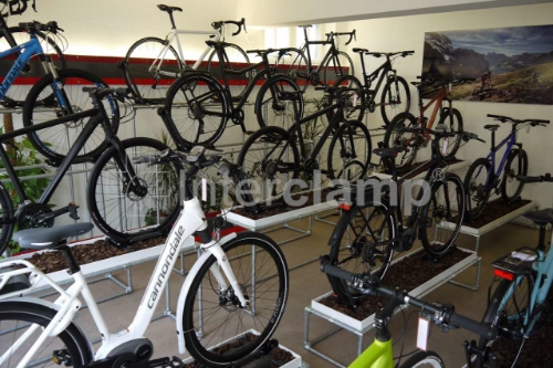 Key Clamp Bike Racks and Display Stands